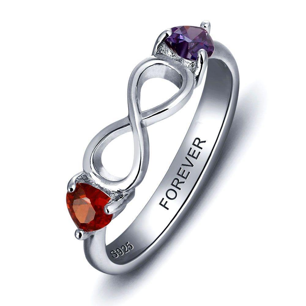 Infinity Moon Promise Rings Infinity Promise Rings For Girlfriend